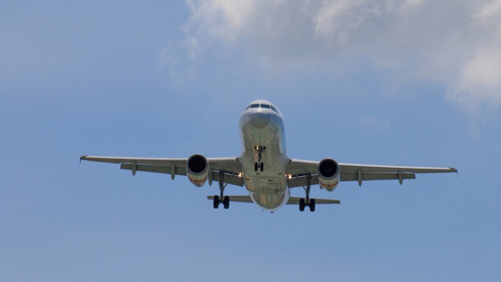 Airplane Airline Cloud Sky