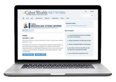 Cabot Undervalued Stocks Advisor web access
