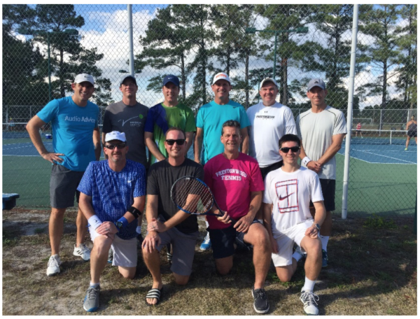 Last weekend, I got to play tennis and then teach my teammates about options trading.