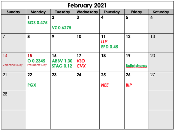 CDI 121 February Calendar