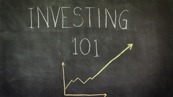 Investing 101 Class Chalkboard