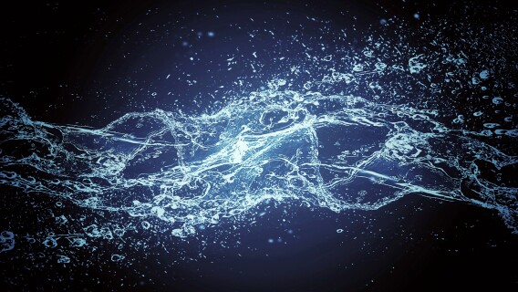 Water splashes on black background - The AI investment tech companies don't want you to know about
