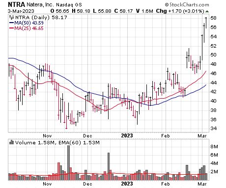 NTRA DAILY CHART