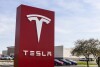 Tesla sign; tesla (TSLA) stock is oversold