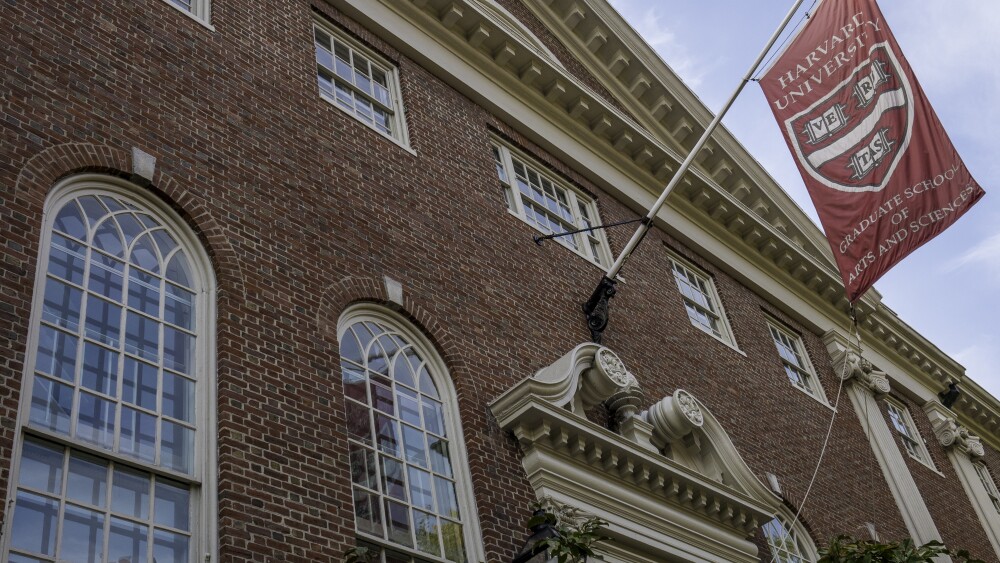 How to invest like Harvard University (pictured with flag)