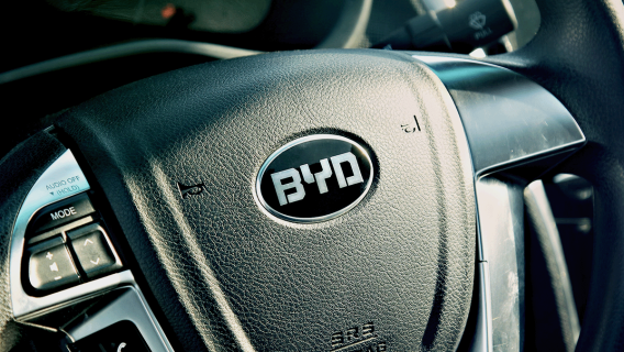 BYD Car Steering Wheel; BYD (BYDDY) stock