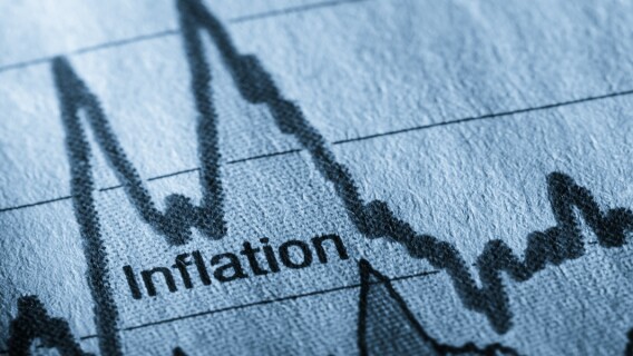 Inflation stock market chart