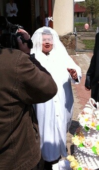 Fake bride photo