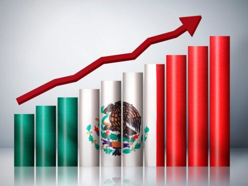 Mexico Growth Arrow Up Stock