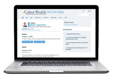 Cabot Profit Booster web access