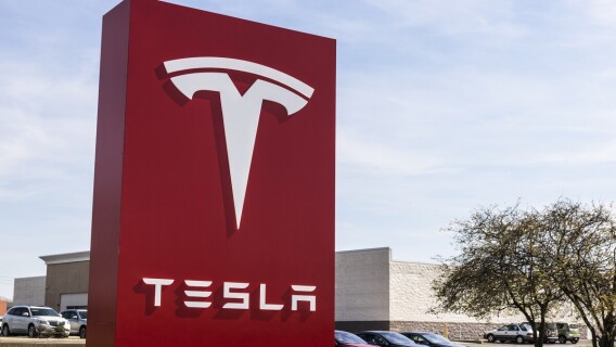 Tesla Sign, Tesla Stock