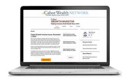 Cabot Growth Investor web access